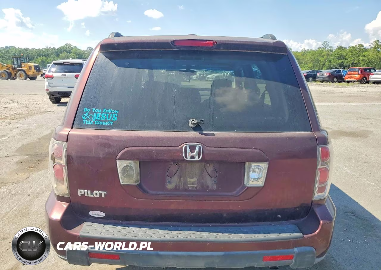 2007 Honda Pilot Exl VIN:5FNYF28627B032255 - 6