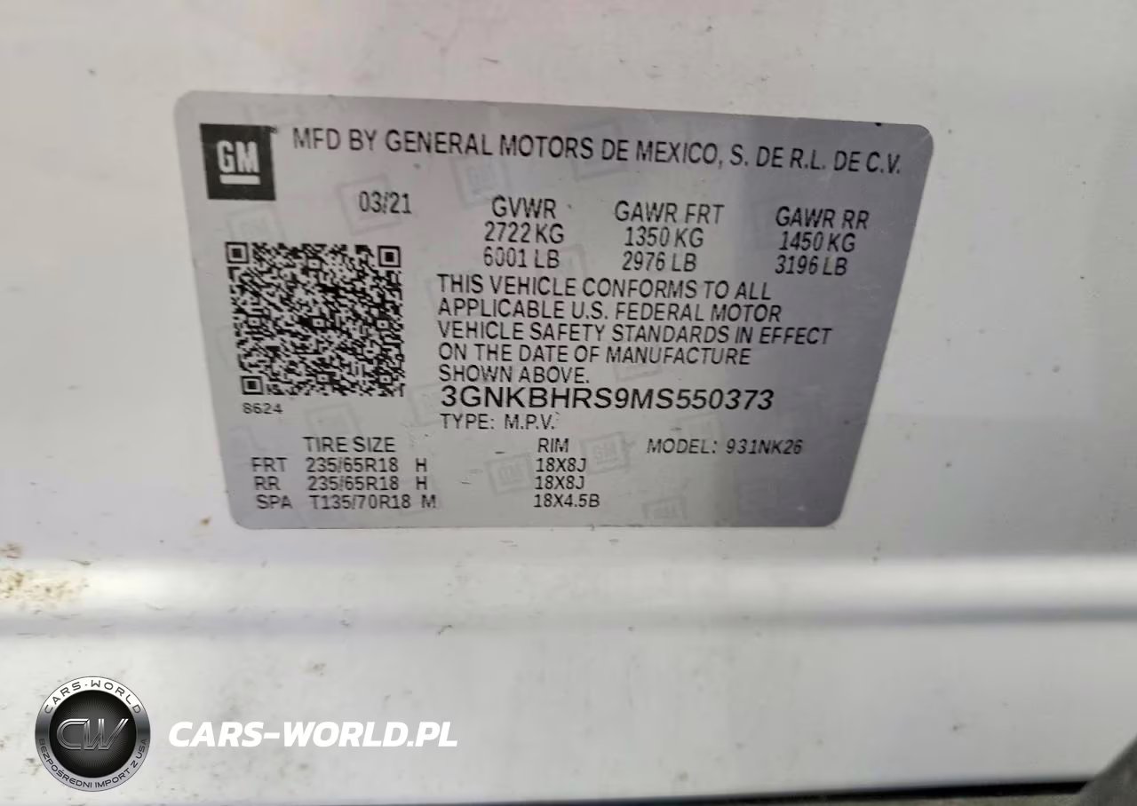 2021 Chevrolet Blazer 2Lt VIN:3GNKBHRS9MS550373 - 12