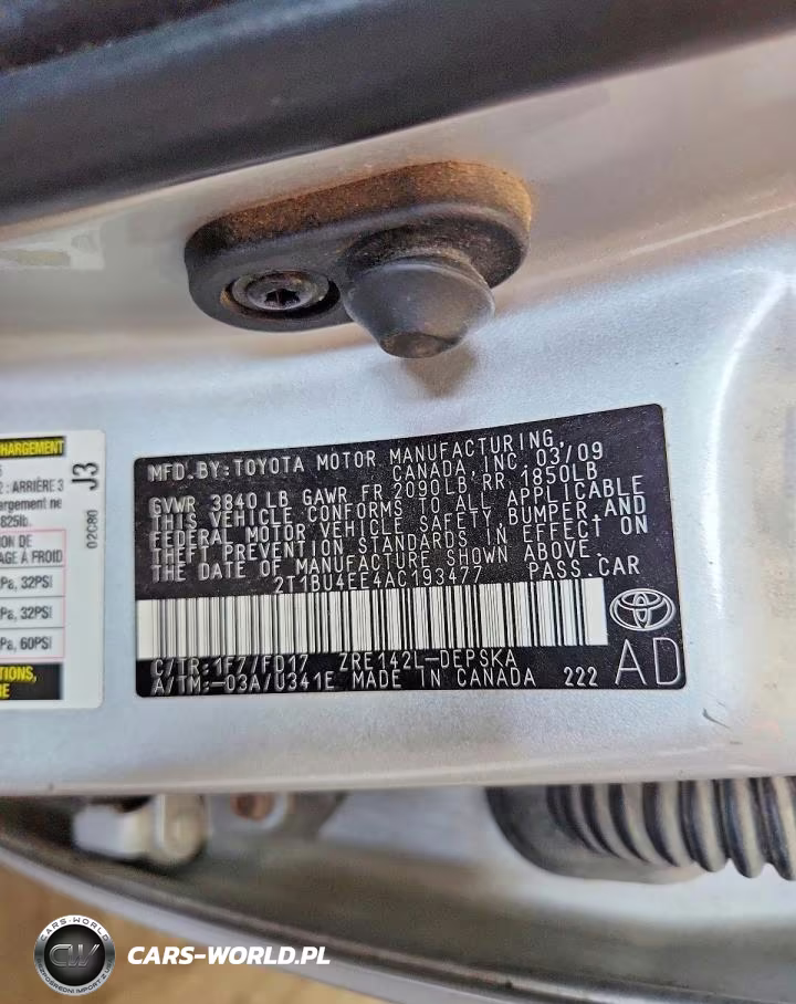 2010 Toyota Corolla S VIN:2T1BU4EE4AC193477 - 12