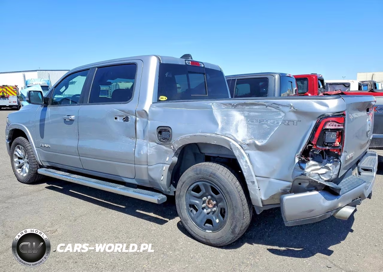 2021 Ram 1500 Laramie VIN:1C6SRFJM1MN680607 - 2