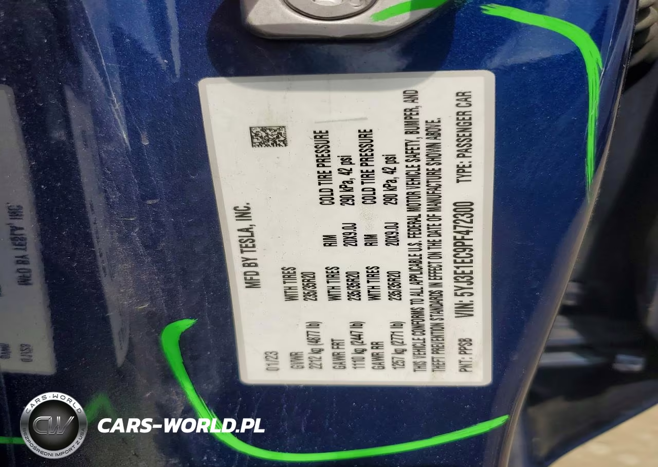 2023 Tesla Model 3 VIN:5YJ3E1EC9PF472300 - 13