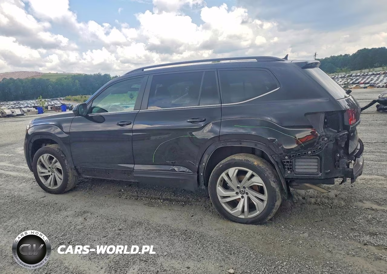 2022 Volkswagen Atlas Se VIN:1V2JP2CA6NC532244 - 2