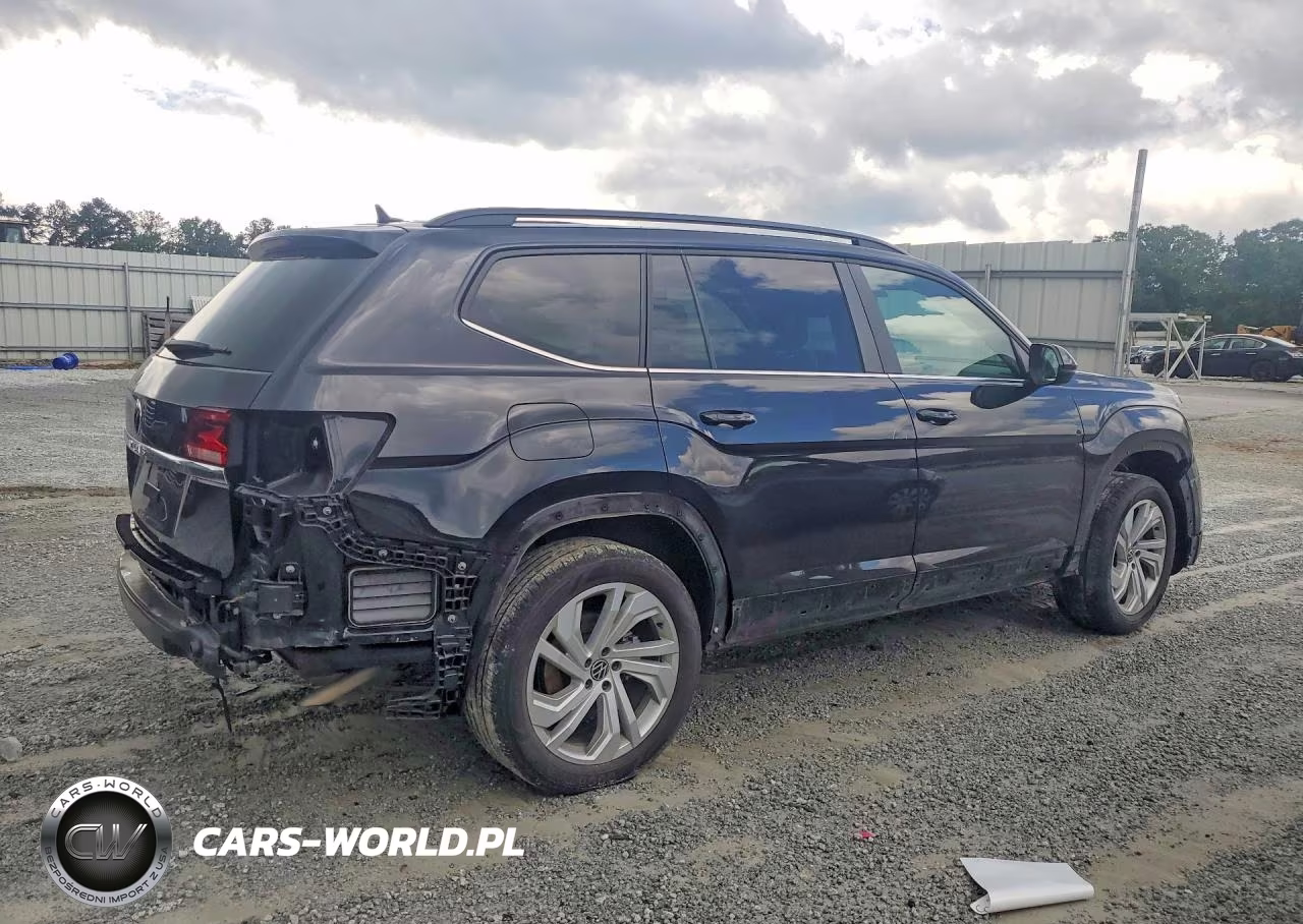 2022 Volkswagen Atlas Se VIN:1V2JP2CA6NC532244 - 3