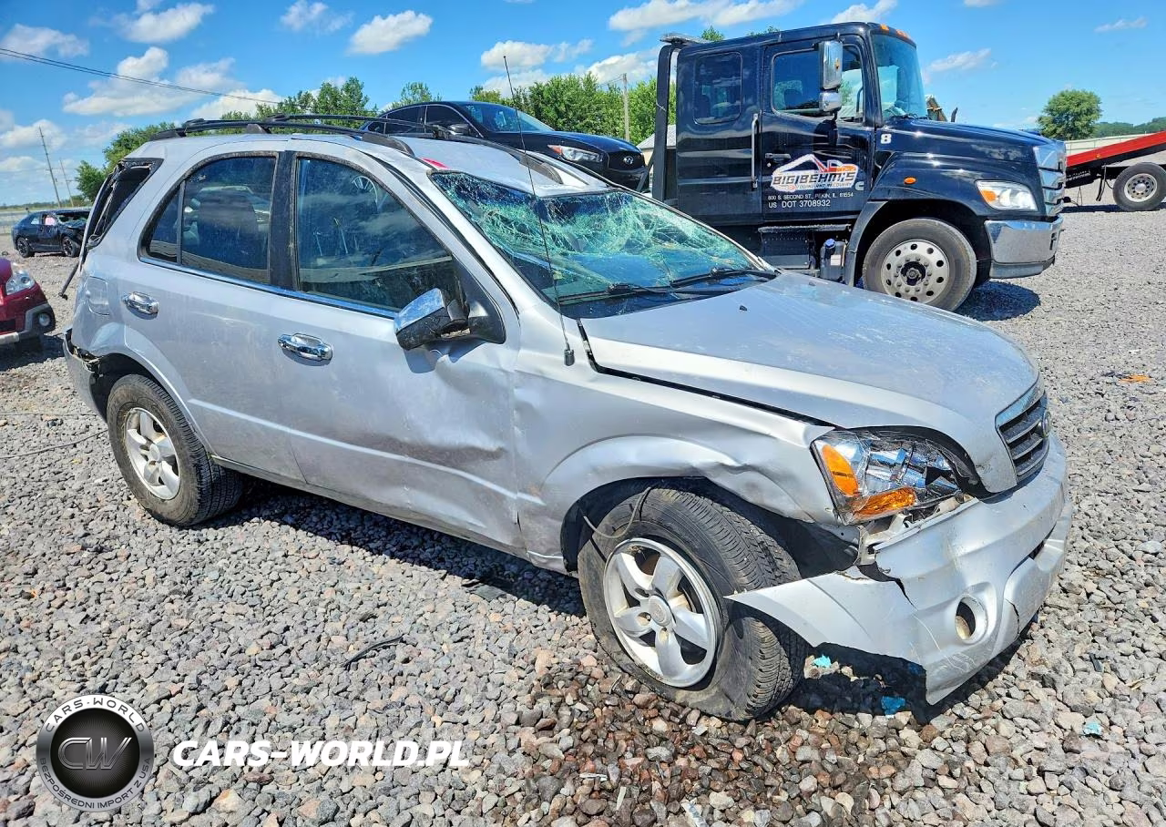 2007 Kia Sorento Lx VIN:KNDJC736275700619 - 4