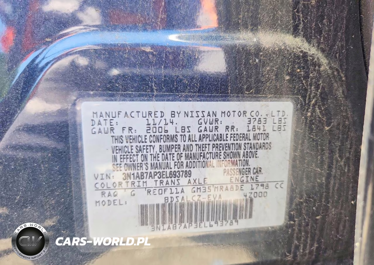 2014 Nissan Sentra S VIN:3N1AB7AP3EL693789 - 12