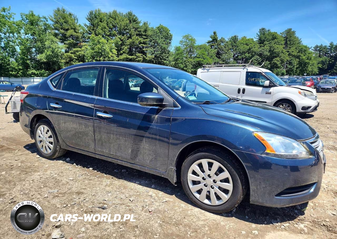 2014 Nissan Sentra S VIN:3N1AB7AP3EL693789 - 4