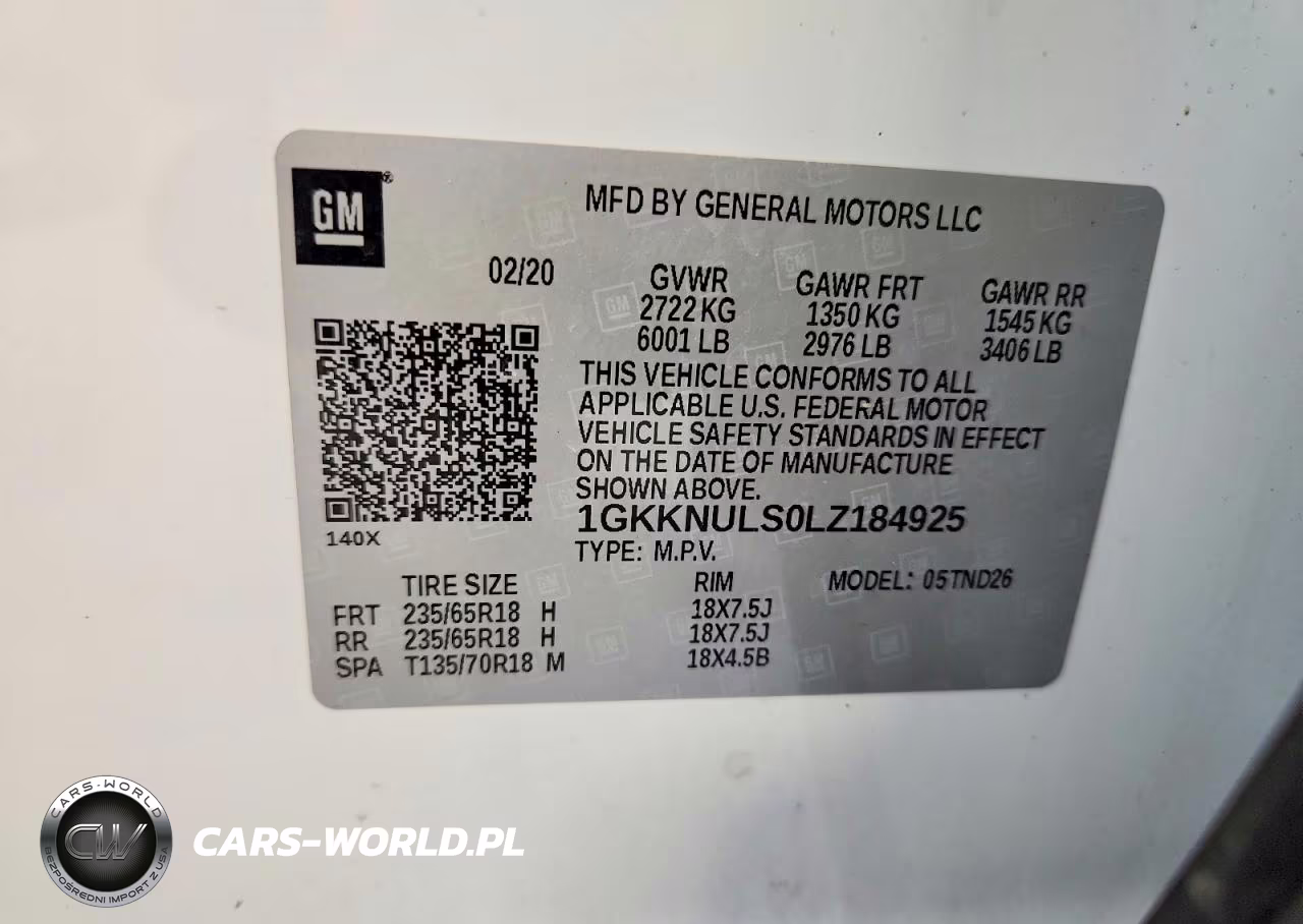 2020 GMC Acadia Slt VIN:1GKKNULS0LZ184925 - 14