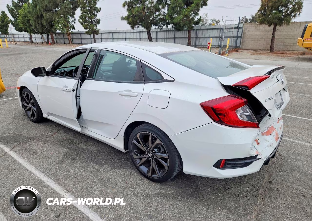 2020 Honda Civic Sport VIN:2HGFC2F82LH581030 - 2