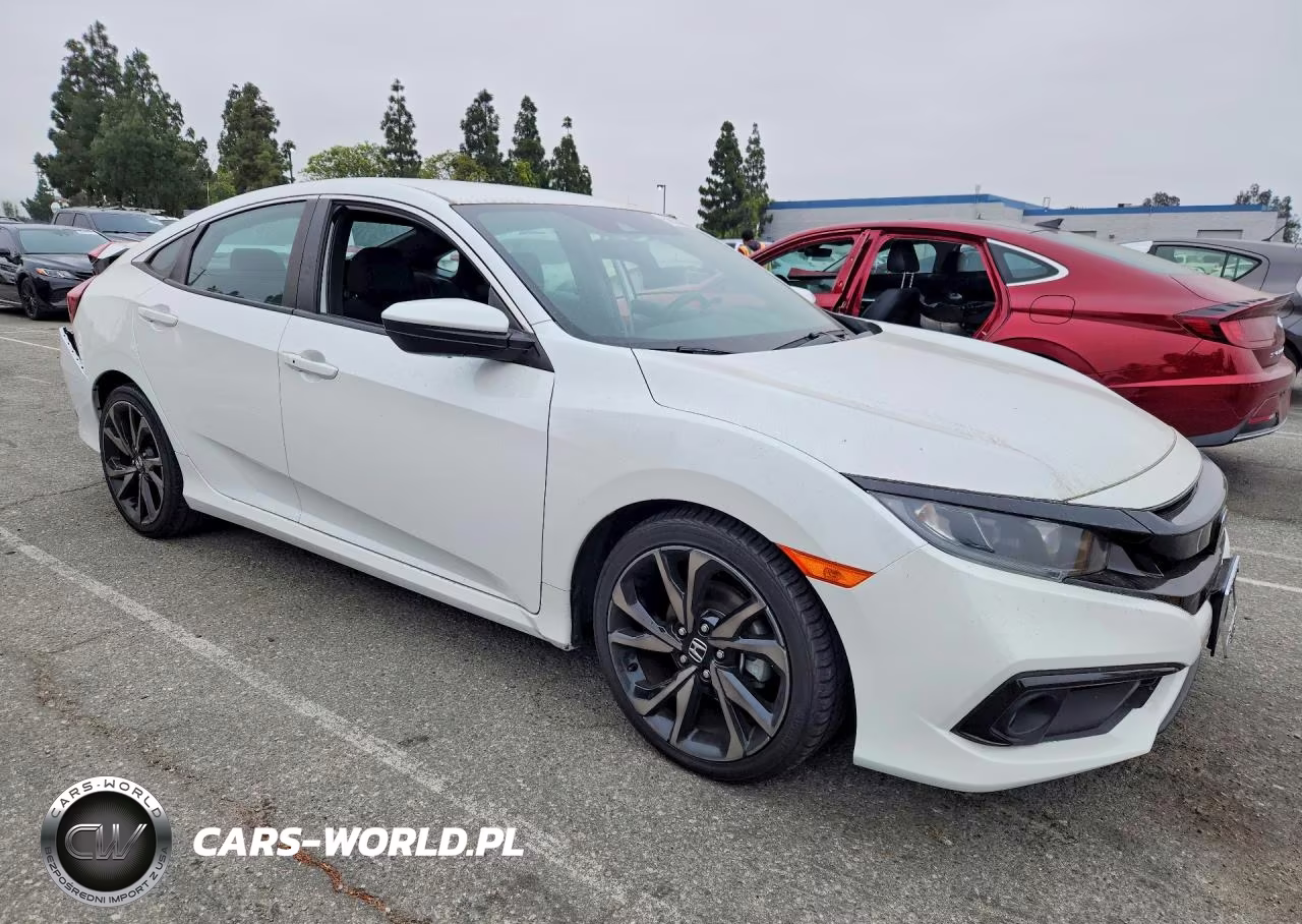 2020 Honda Civic Sport VIN:2HGFC2F82LH581030 - 4