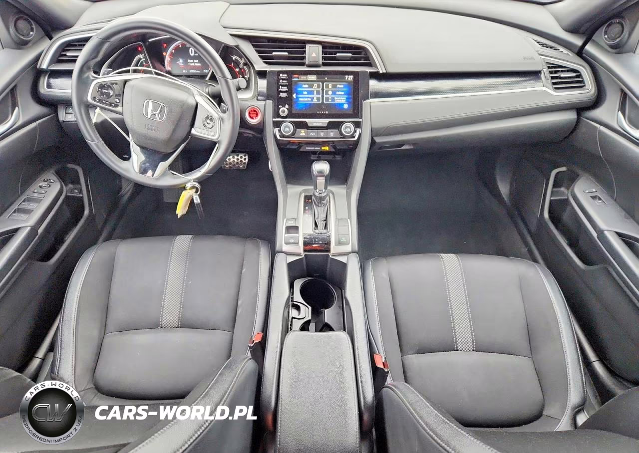 2020 Honda Civic Sport VIN:2HGFC2F82LH581030 - 8