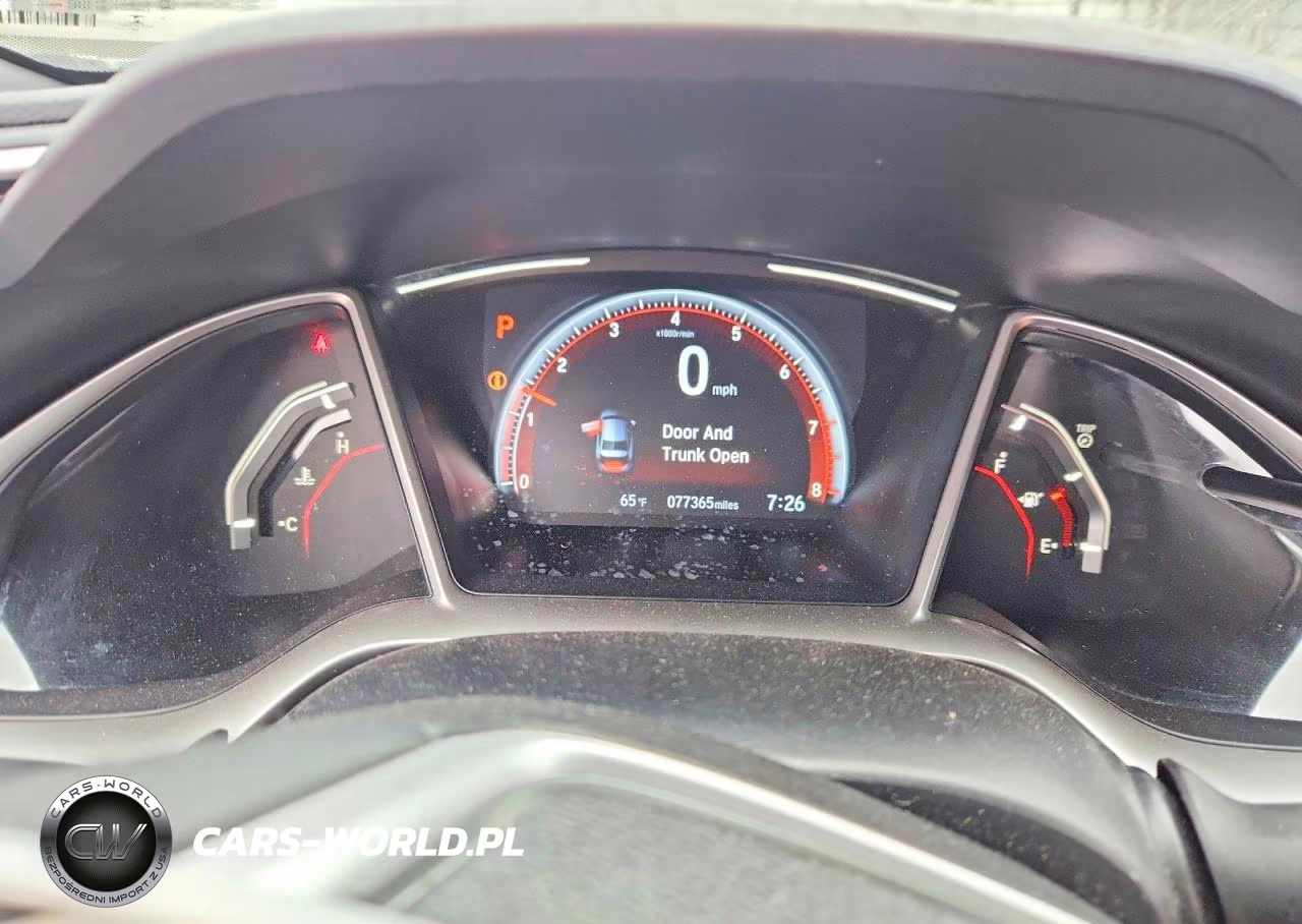 2020 Honda Civic Sport VIN:2HGFC2F82LH581030 - 9