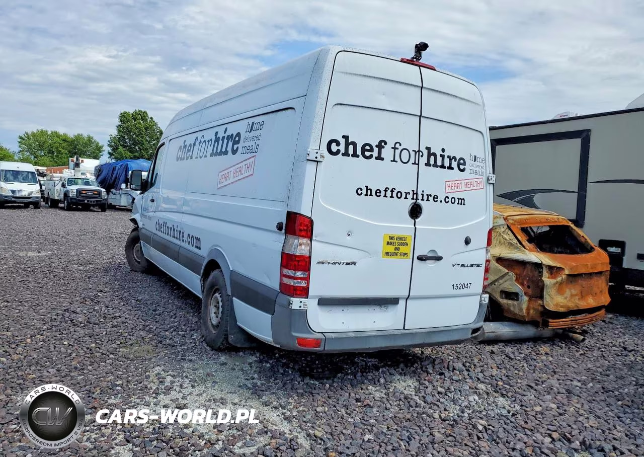 2015 Freightliner Sprinter 2500 Refrigerated Delivery Van VIN:WDYPE8CCXFP136127 - 2