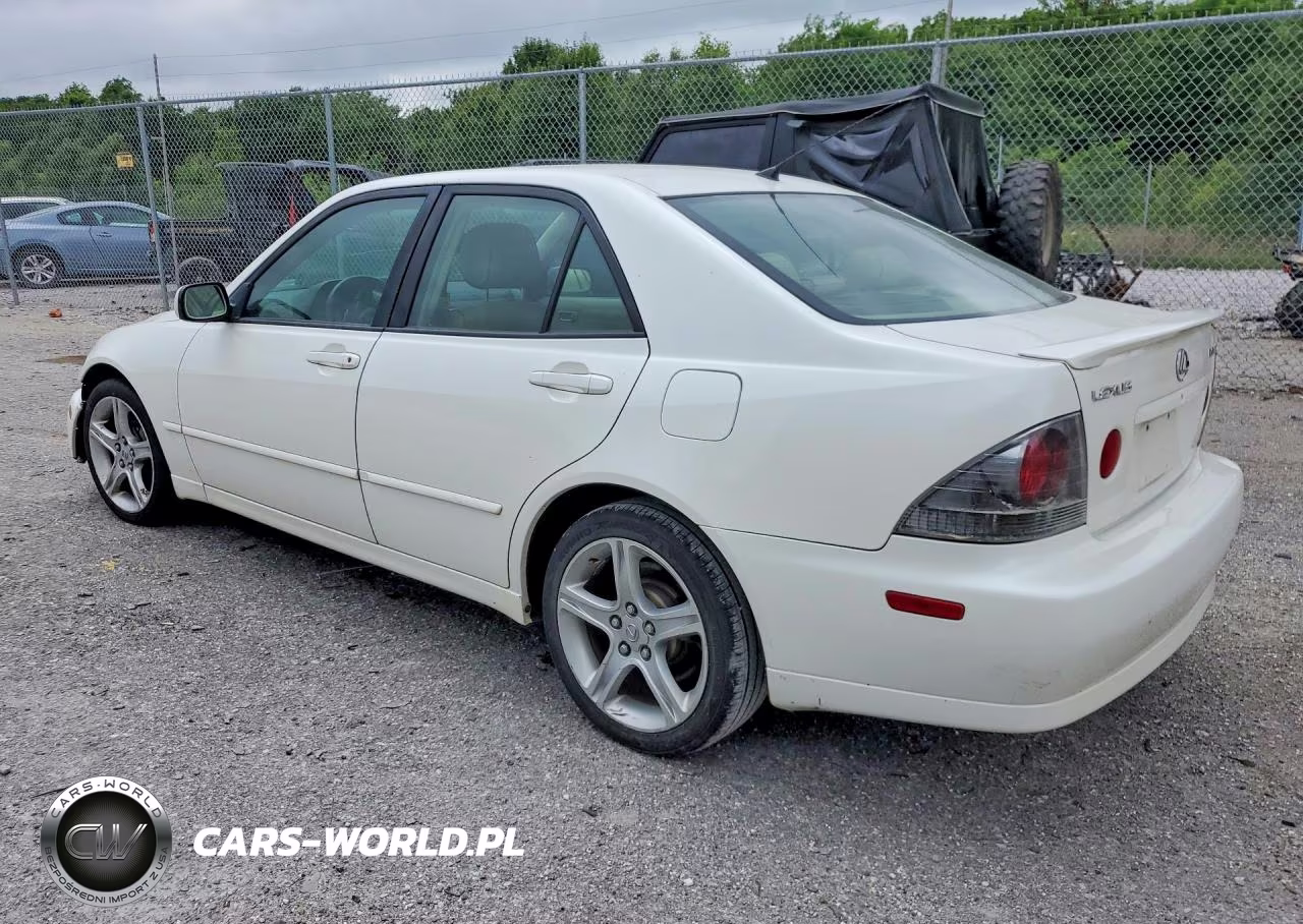 2004 Lexus Is 300 VIN:JTHBD192540083100 - 2