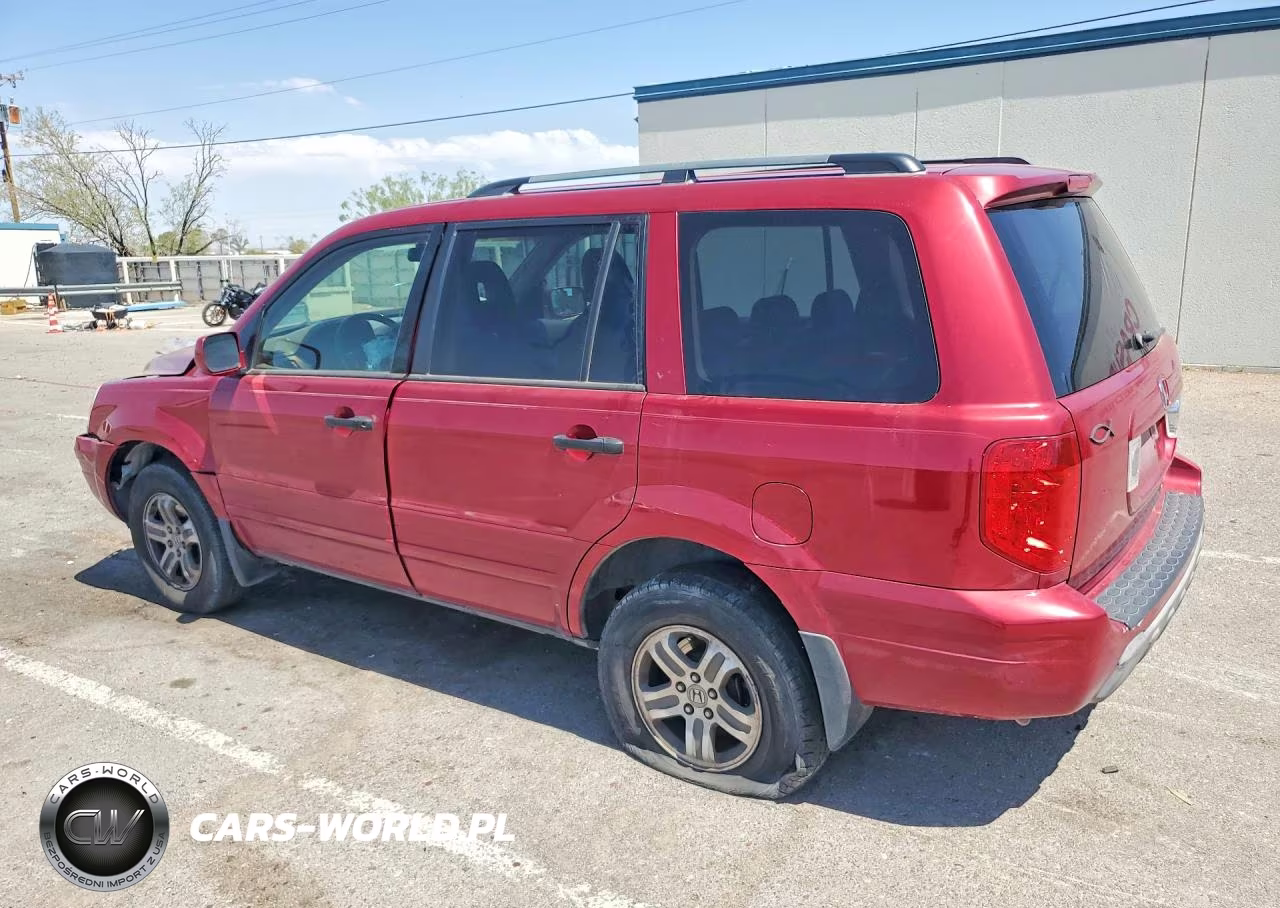 2004 Honda Pilot Exl VIN:2HKYF18634H619605 - 2