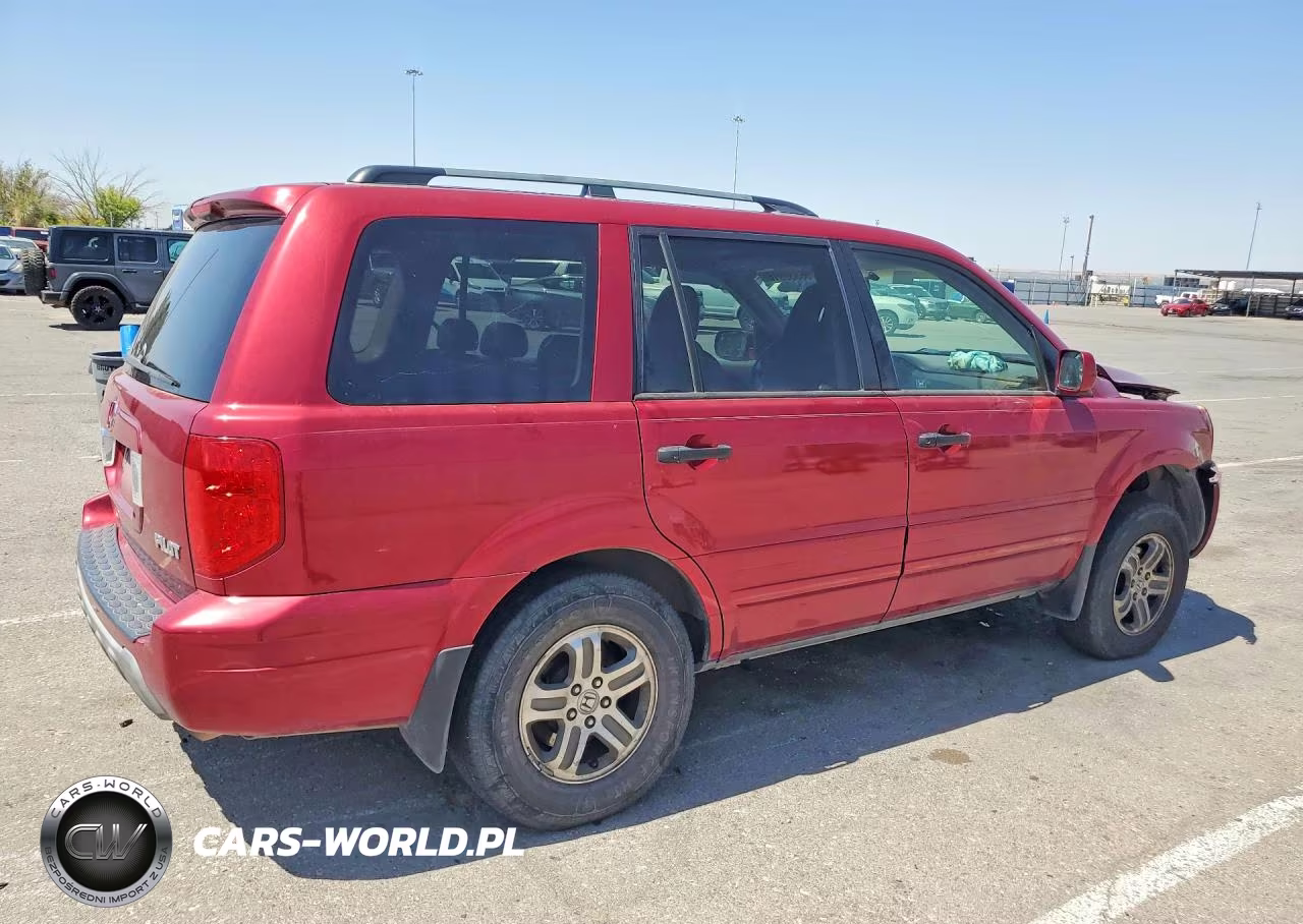 2004 Honda Pilot Exl VIN:2HKYF18634H619605 - 3