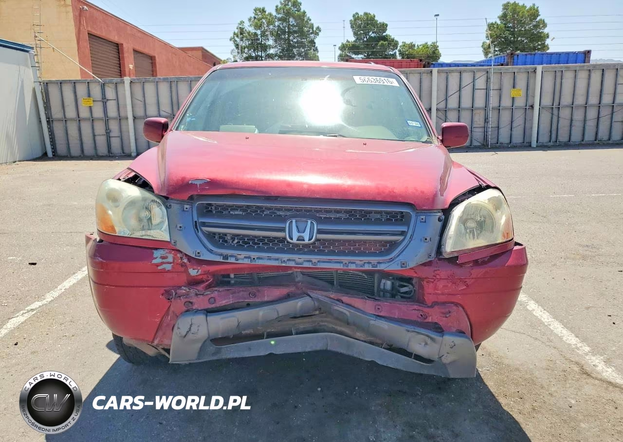 2004 Honda Pilot Exl VIN:2HKYF18634H619605 - 5