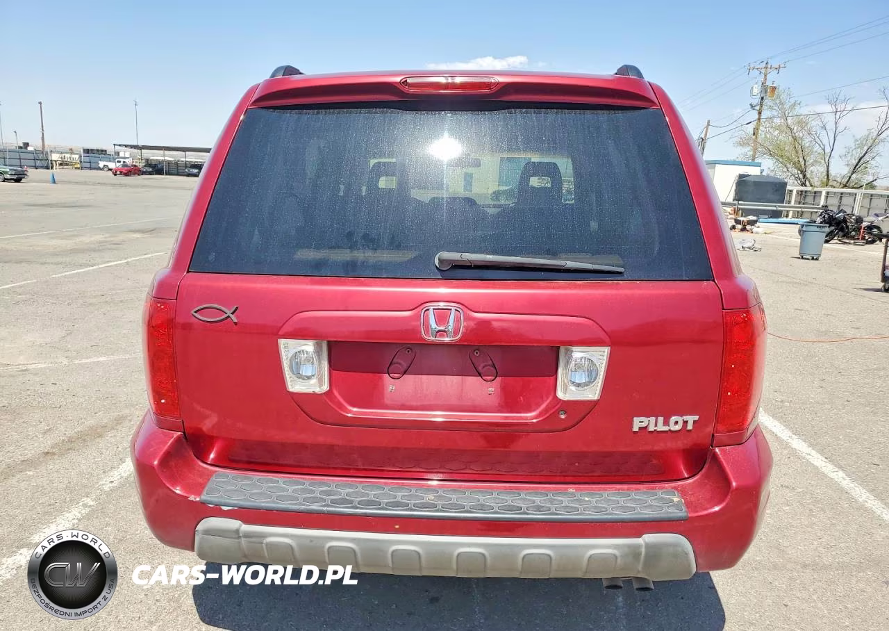 2004 Honda Pilot Exl VIN:2HKYF18634H619605 - 6