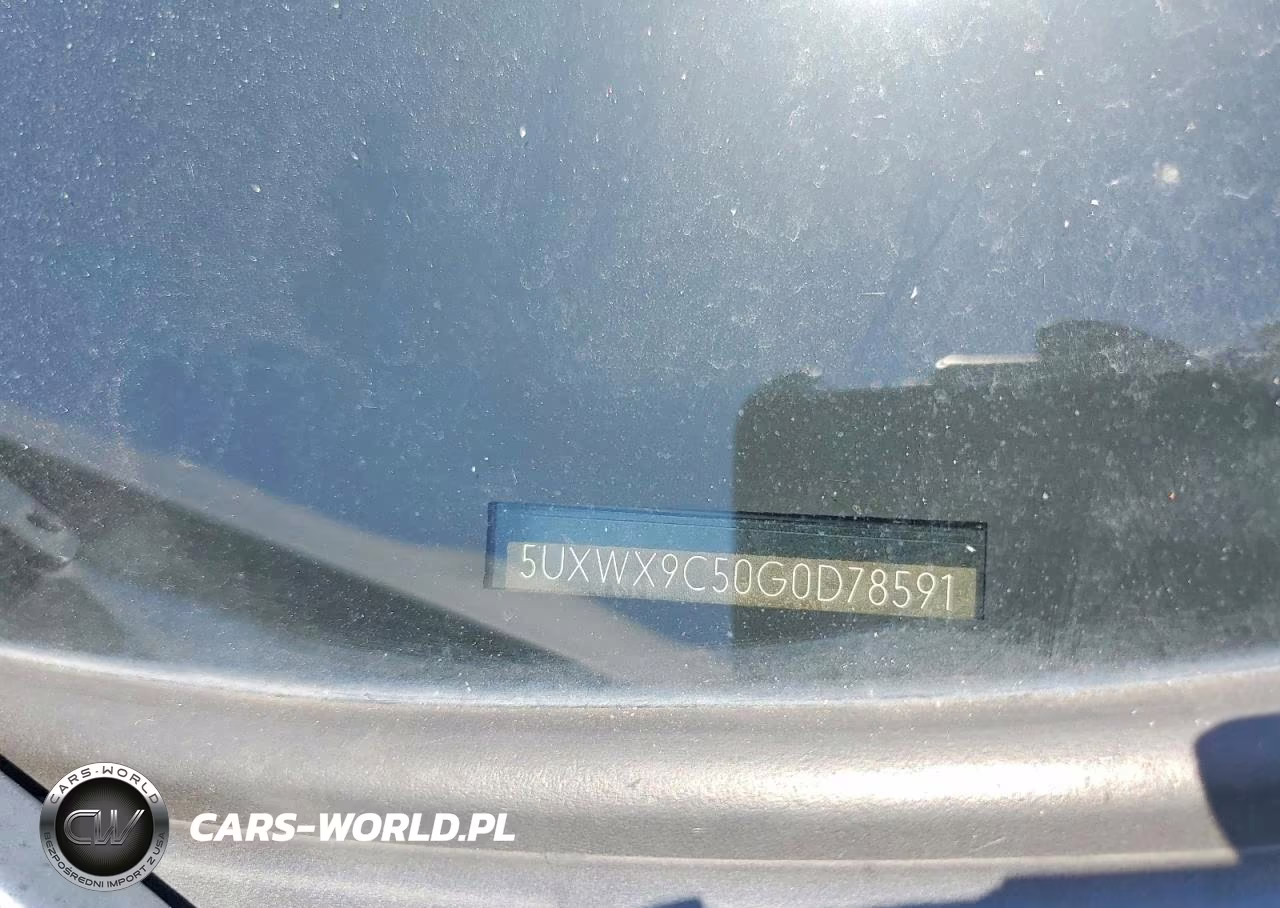 2016 BMW X3 xDrive28I VIN:5UXWX9C50G0D78591 - 12