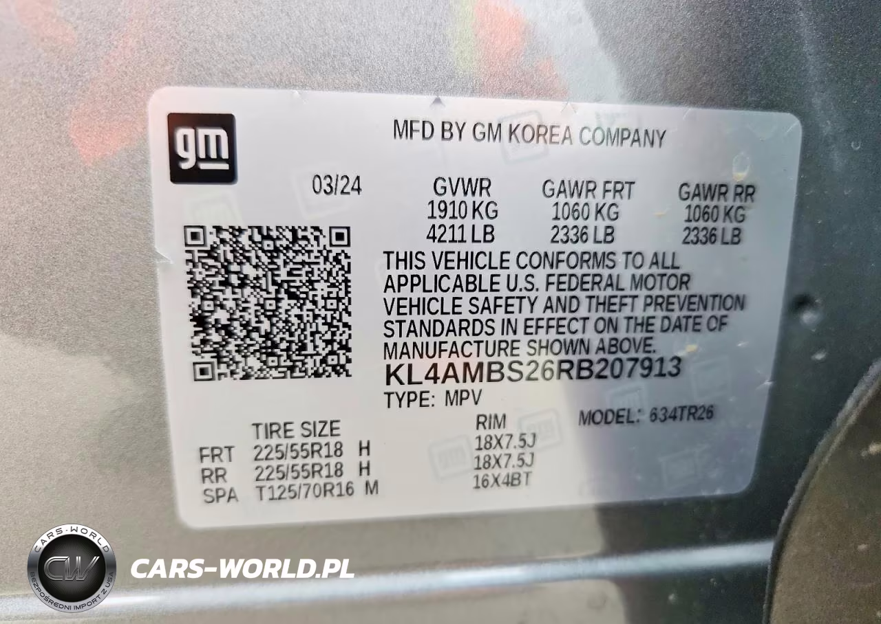 2024 Buick Encore Gx Preferred VIN:KL4AMBS26RB207913 - 13