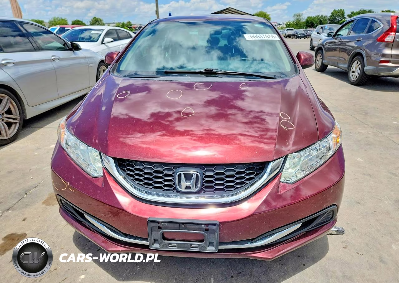 2013 Honda Civic Lx VIN:2HGFB2F55DH573675 - 4