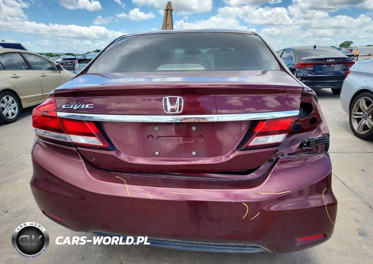 2013 Honda Civic Lx VIN:2HGFB2F55DH573675 - 5
