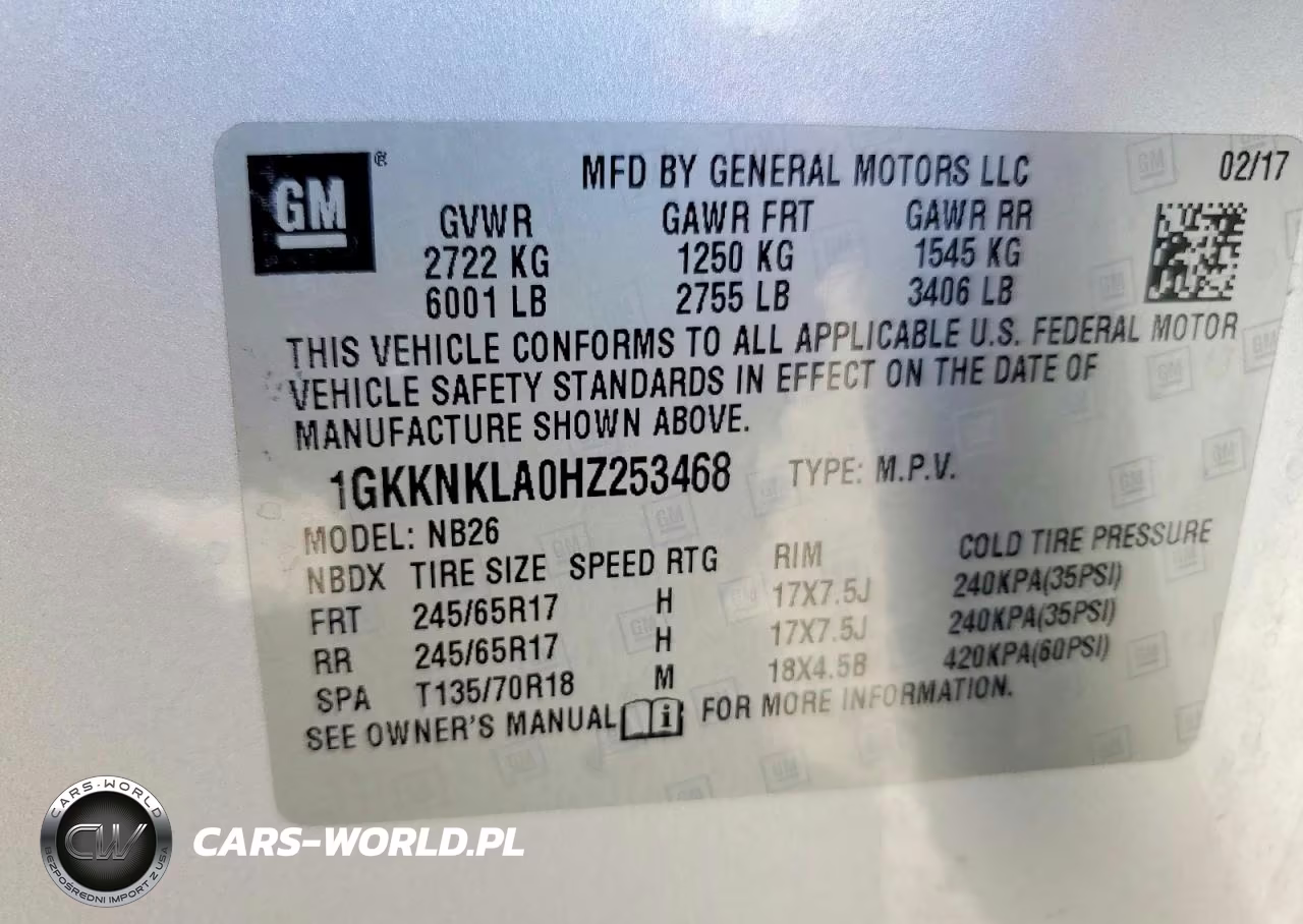 2017 GMC Acadia Sle VIN:1GKKNKLA0HZ253468 - 12