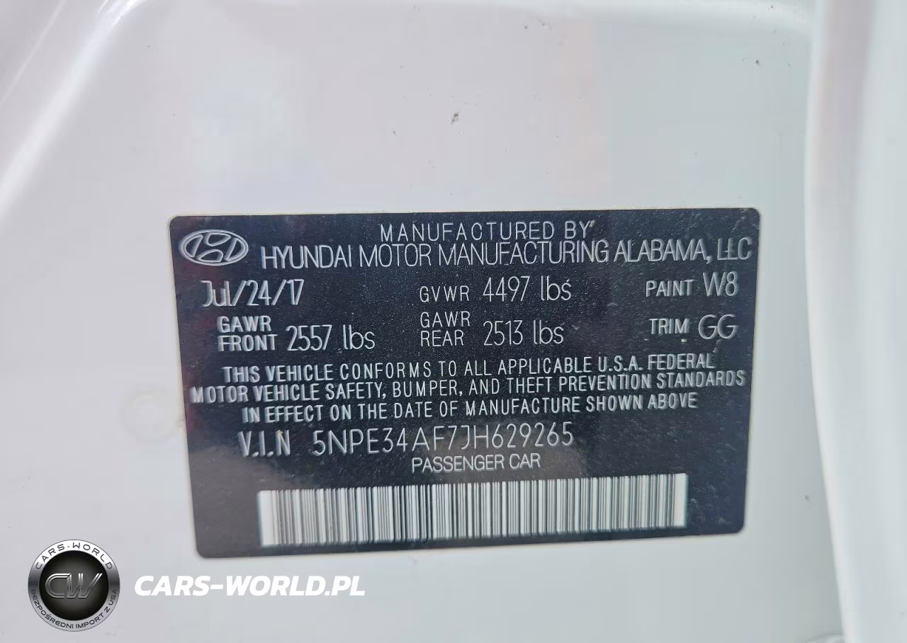 2018 Hyundai Sonata Sel VIN:5NPE34AF7JH629265 - 12