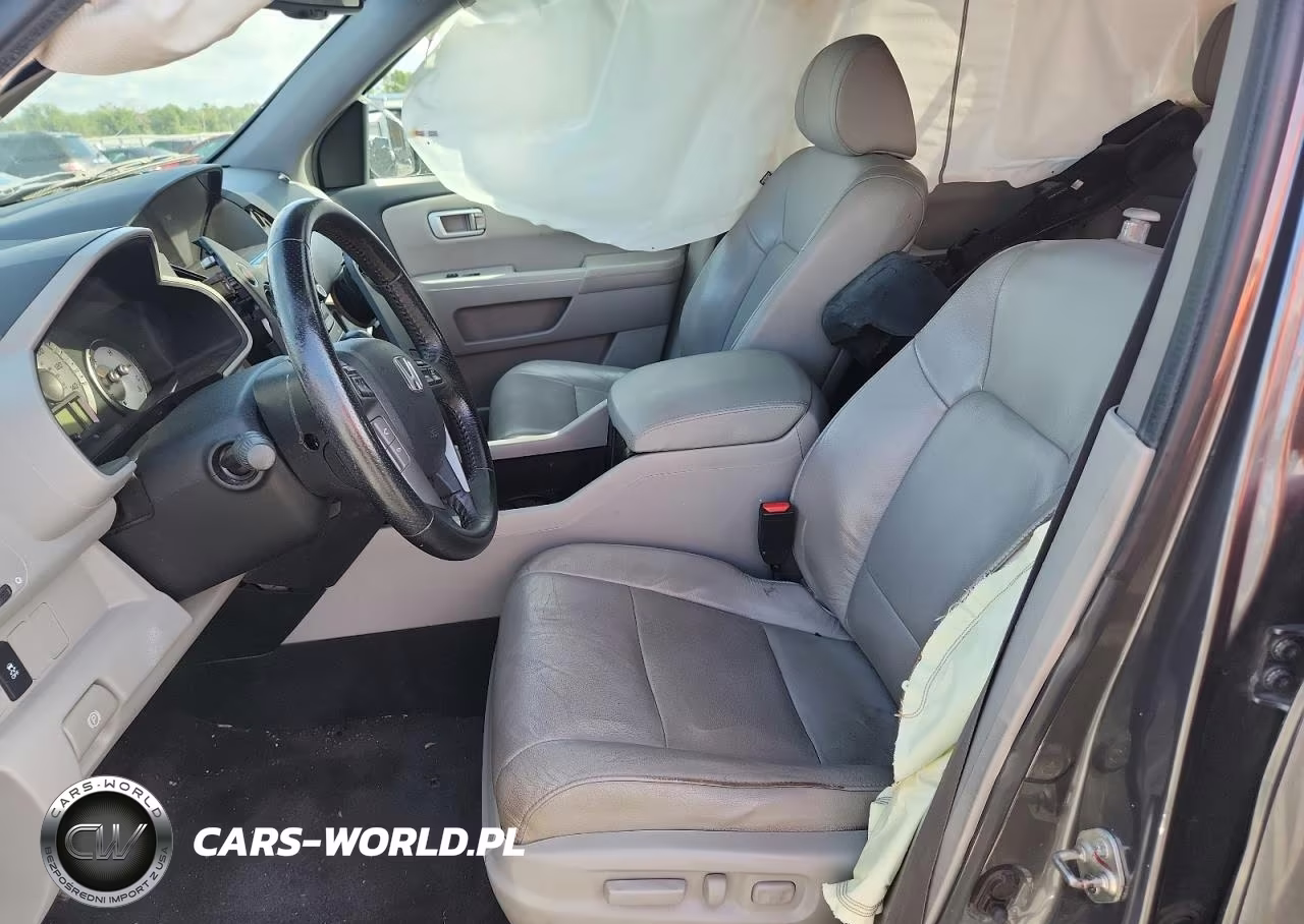 2012 Honda Pilot Exln VIN:5FNYF4H78CB011277 - 7