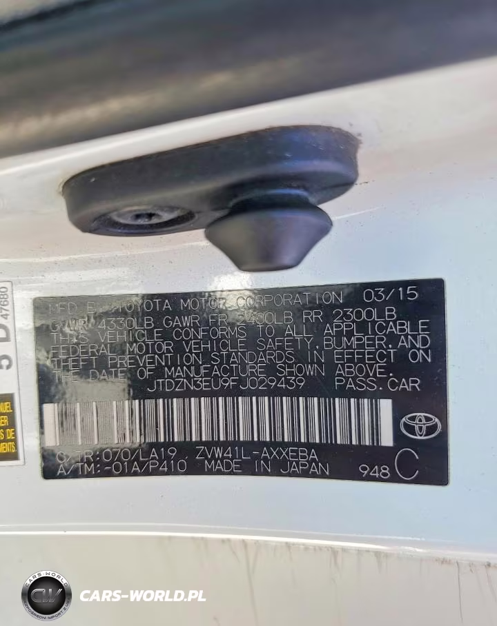 2015 Toyota Prius V Four VIN:JTDZN3EU9FJ029439 - 13
