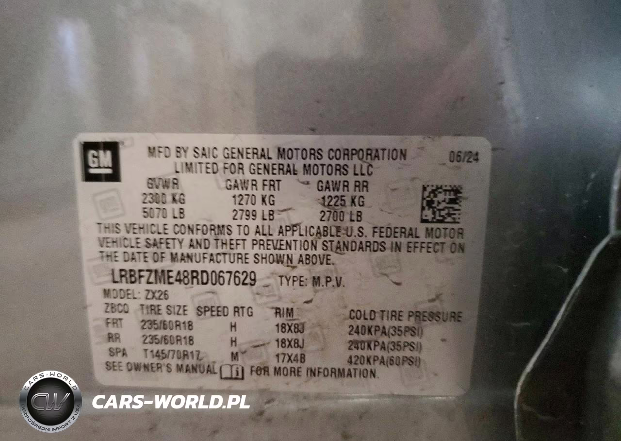 2024 Buick Envision Preferred VIN:LRBFZME48RD067629 - 12