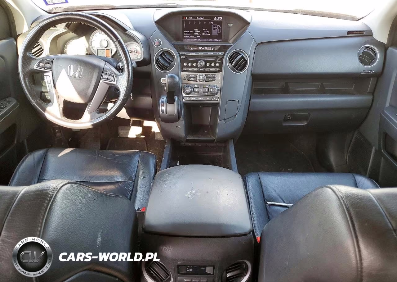 2012 Honda Pilot Exl VIN:5FNYF3H53CB018369 - 8