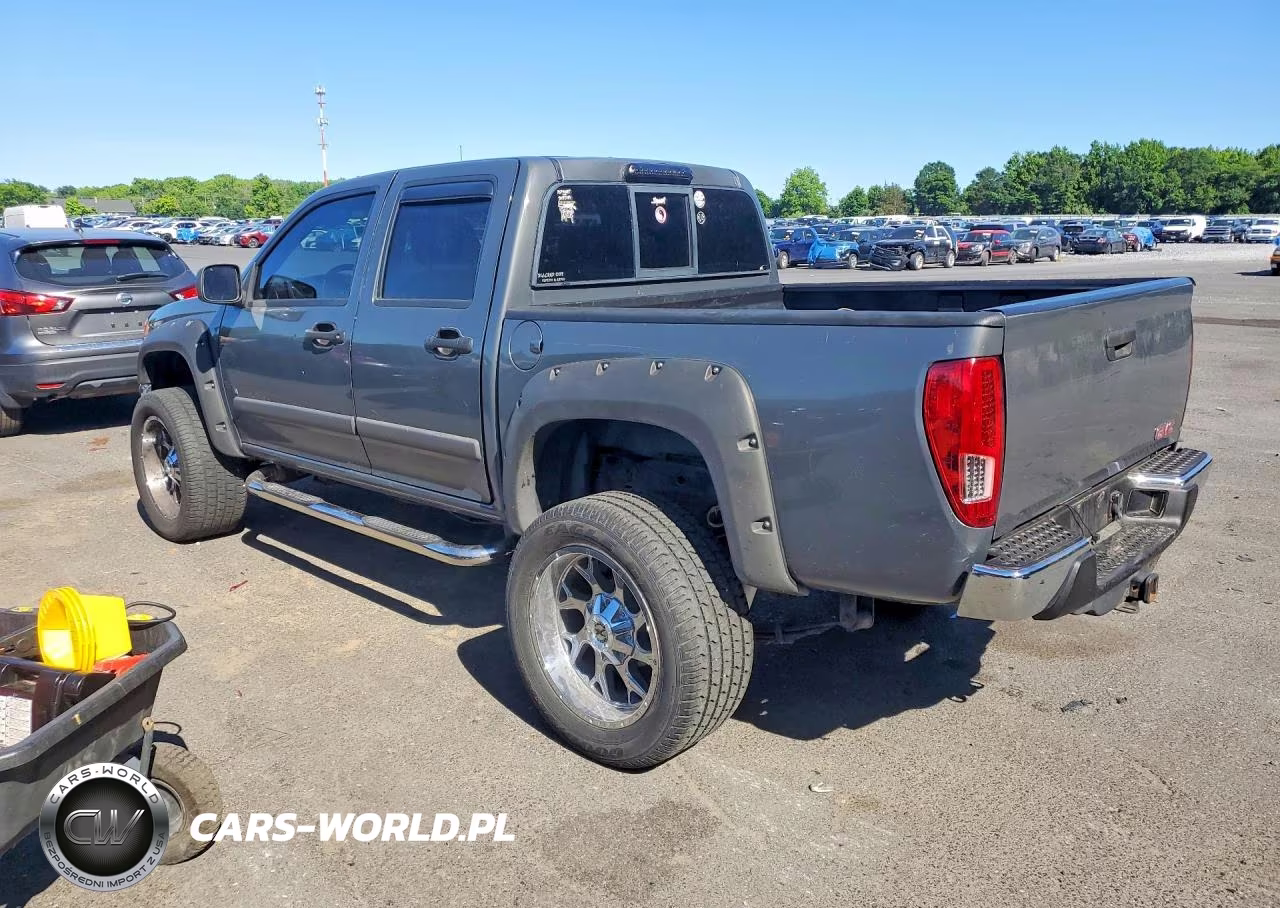 2008 GMC Canyon Slt VIN:1GTDT53EX88191212 - 2