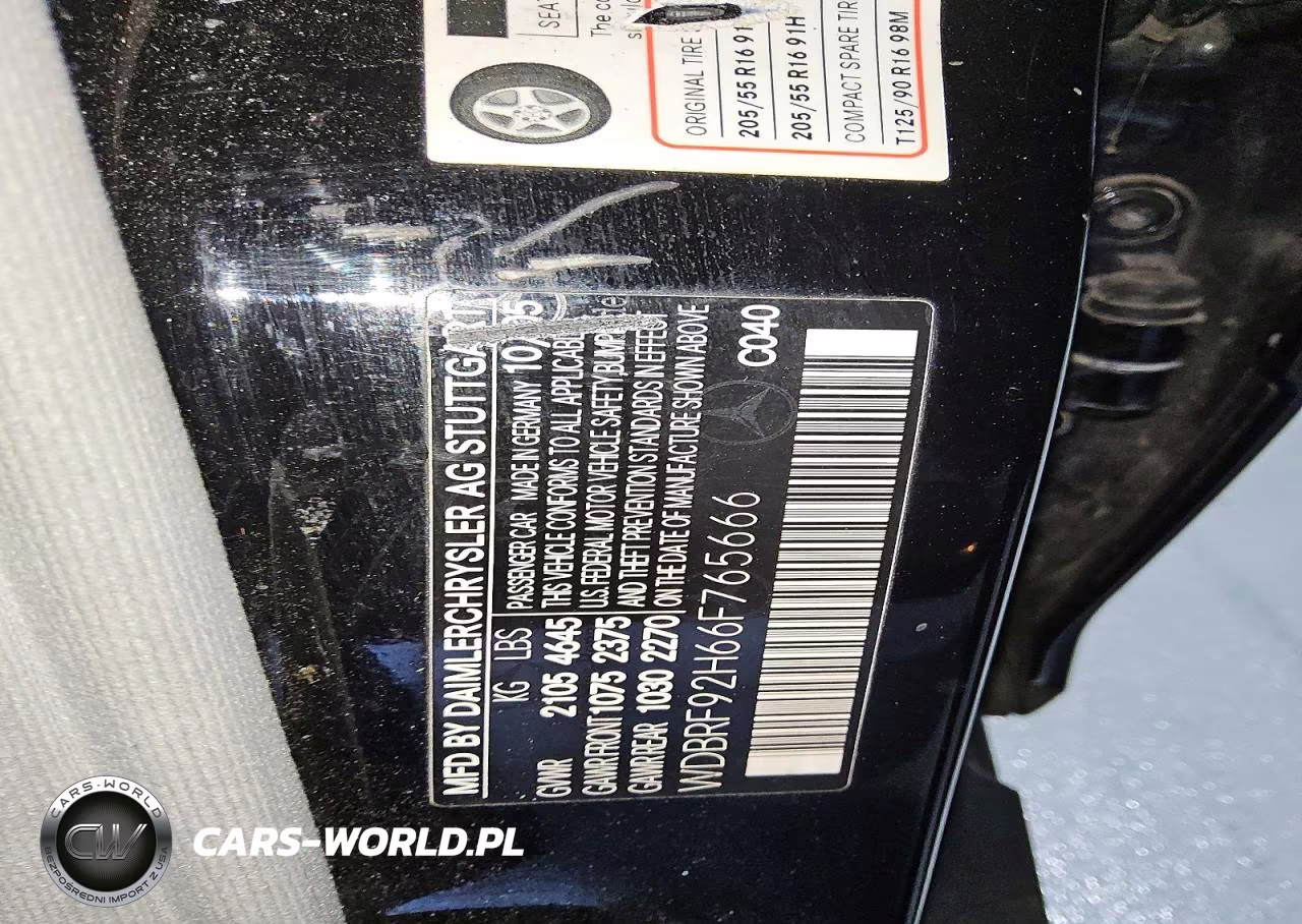 2006 Mercedes-Benz C 280 4Matic VIN:WDBRF92H66F765666 - 12