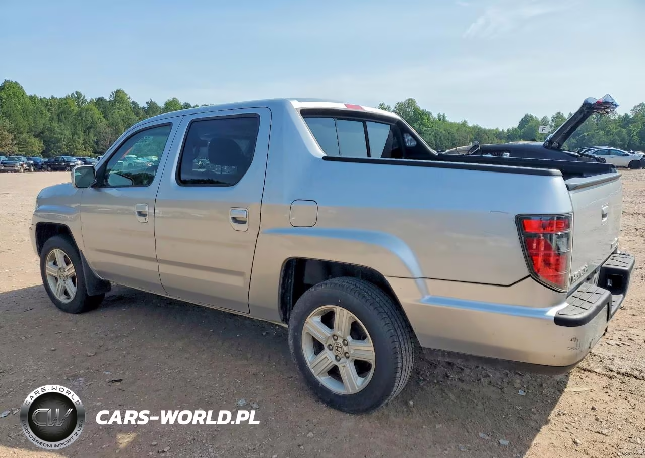 2012 Honda Ridgeline Rtl VIN:5FPYK1F55CB452223 - 2