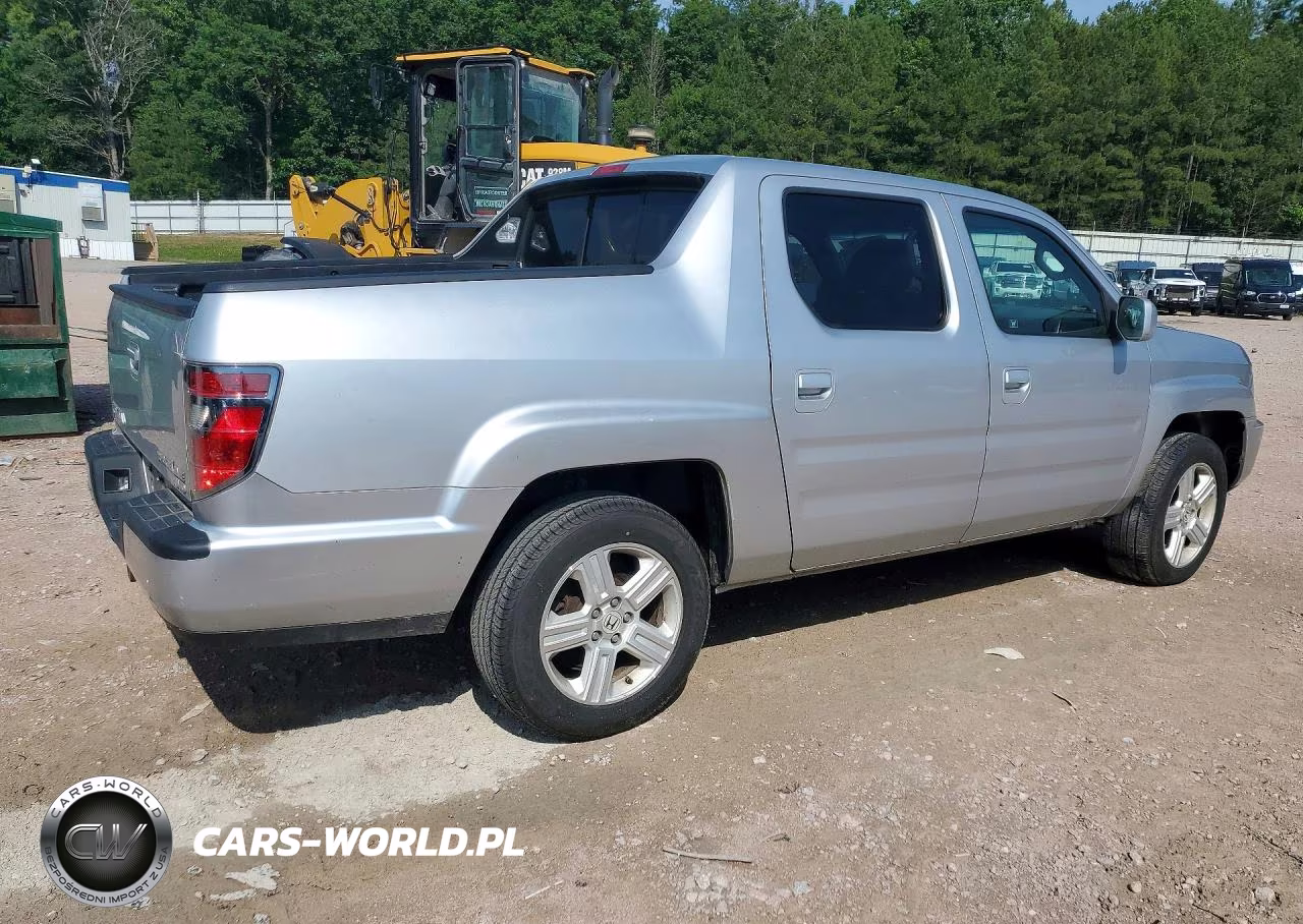 2012 Honda Ridgeline Rtl VIN:5FPYK1F55CB452223 - 3