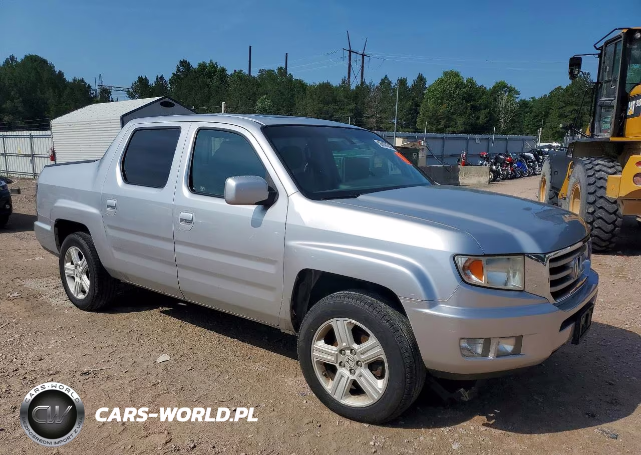 2012 Honda Ridgeline Rtl VIN:5FPYK1F55CB452223 - 4