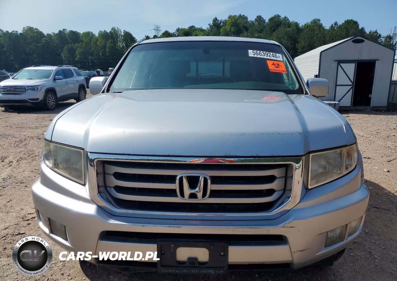 2012 Honda Ridgeline Rtl VIN:5FPYK1F55CB452223 - 5