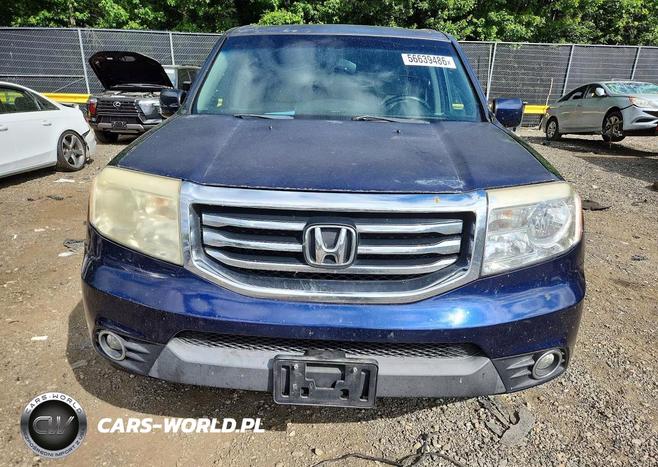 2013 Honda Pilot Exln VIN:5FNYF4H71DB071824 - 5