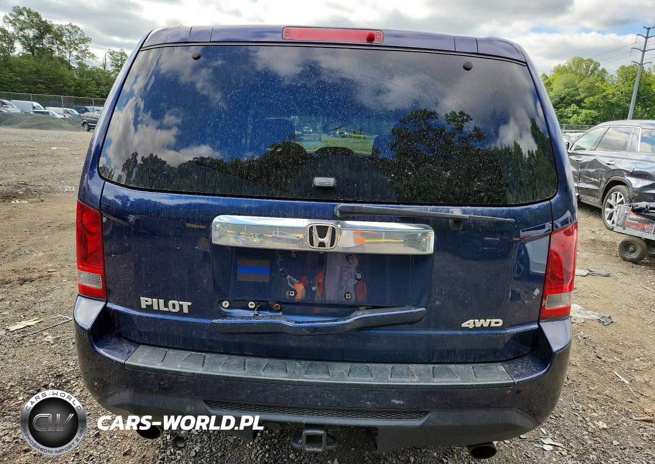 2013 Honda Pilot Exln VIN:5FNYF4H71DB071824 - 6