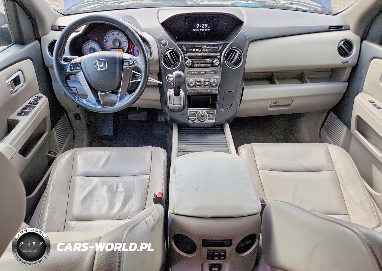 2013 Honda Pilot Exln VIN:5FNYF4H71DB071824 - 8
