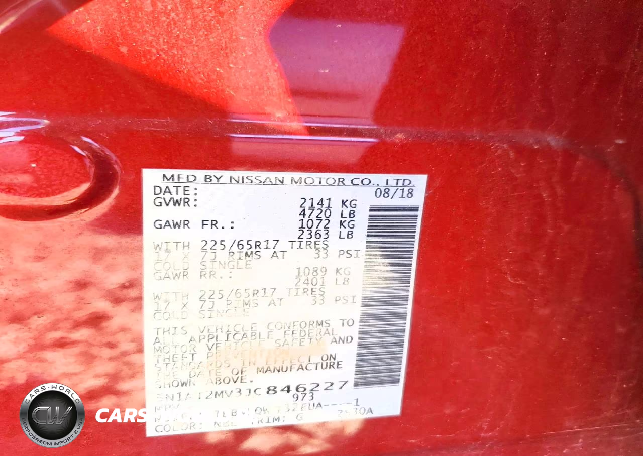 2018 Nissan Rogue Sv VIN:5N1AT2MV3JC846227 - 13