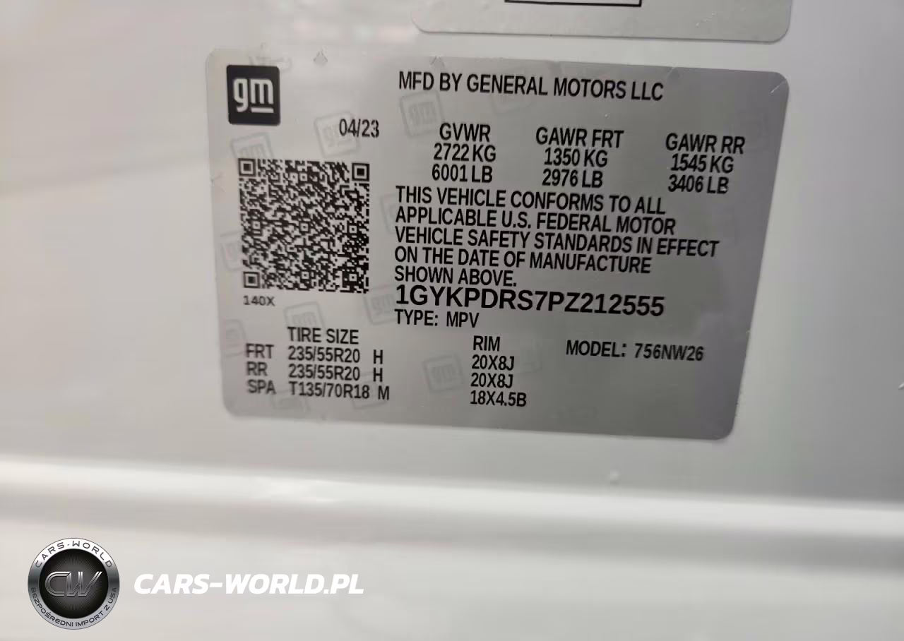 2023 Cadillac Xt6 Premium Luxury VIN:1GYKPDRS7PZ212555 - 13
