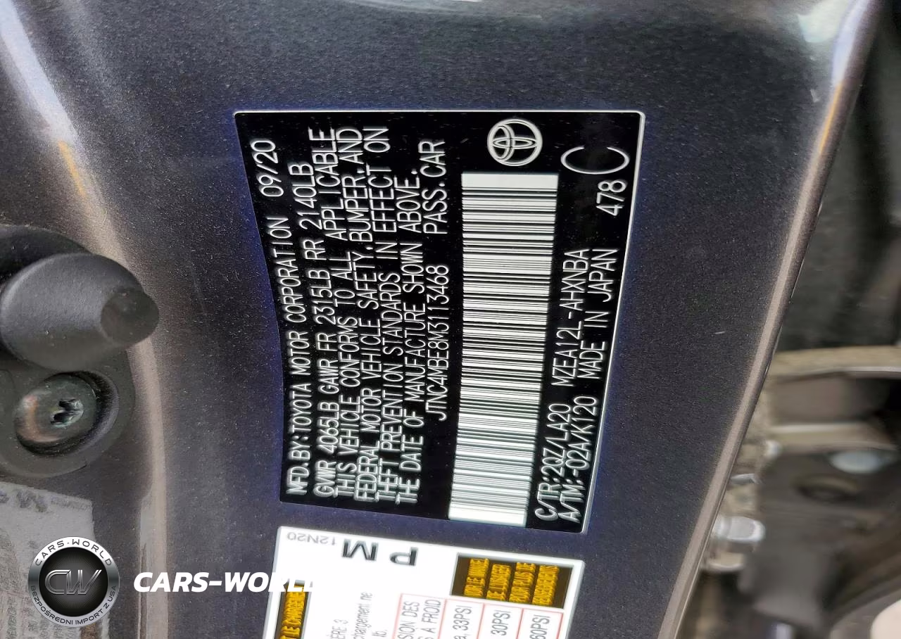 2021 Toyota Corolla Xse VIN:JTNC4MBE8M3113468 - 12