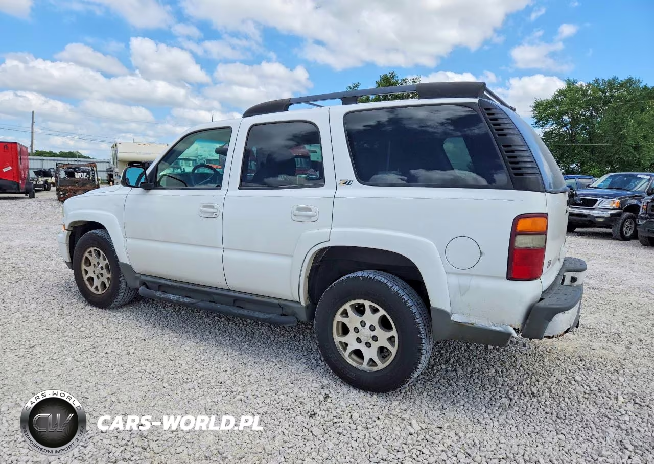 2002 Chevrolet Tahoe K1500 VIN:1GNEK13Z02R297261 - 2