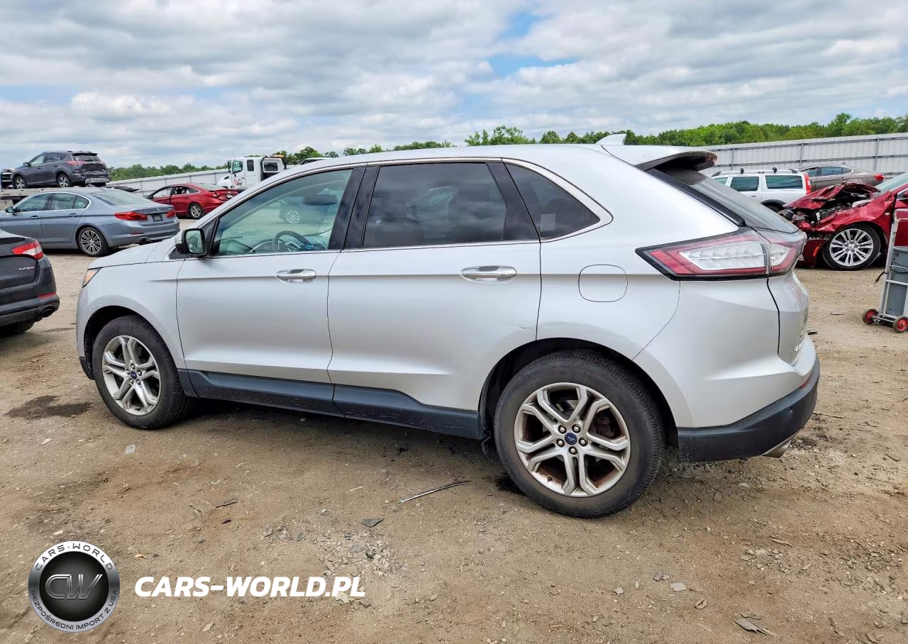2017 Ford Edge Titanium VIN:2FMPK4K98HBC03459 - 2
