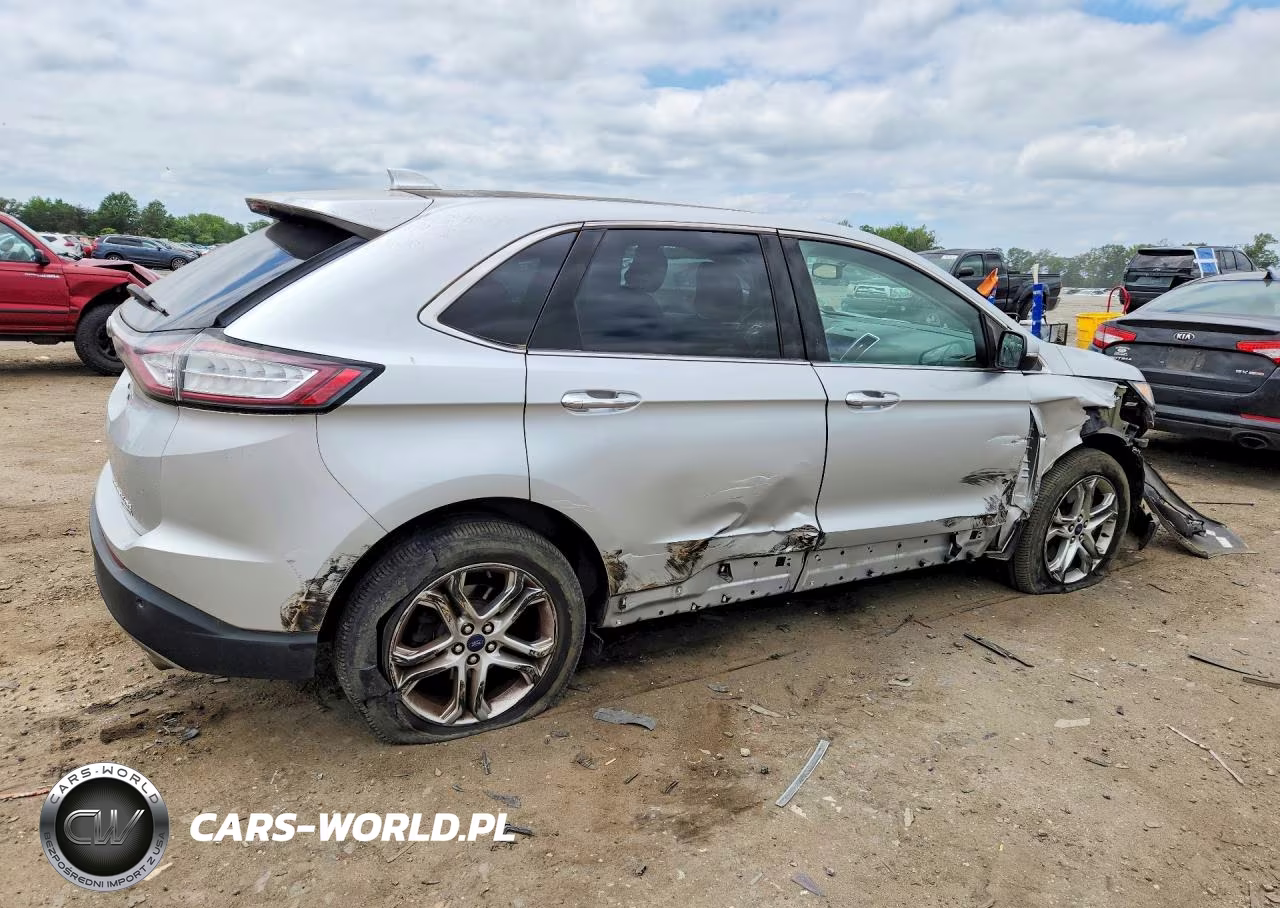 2017 Ford Edge Titanium VIN:2FMPK4K98HBC03459 - 3