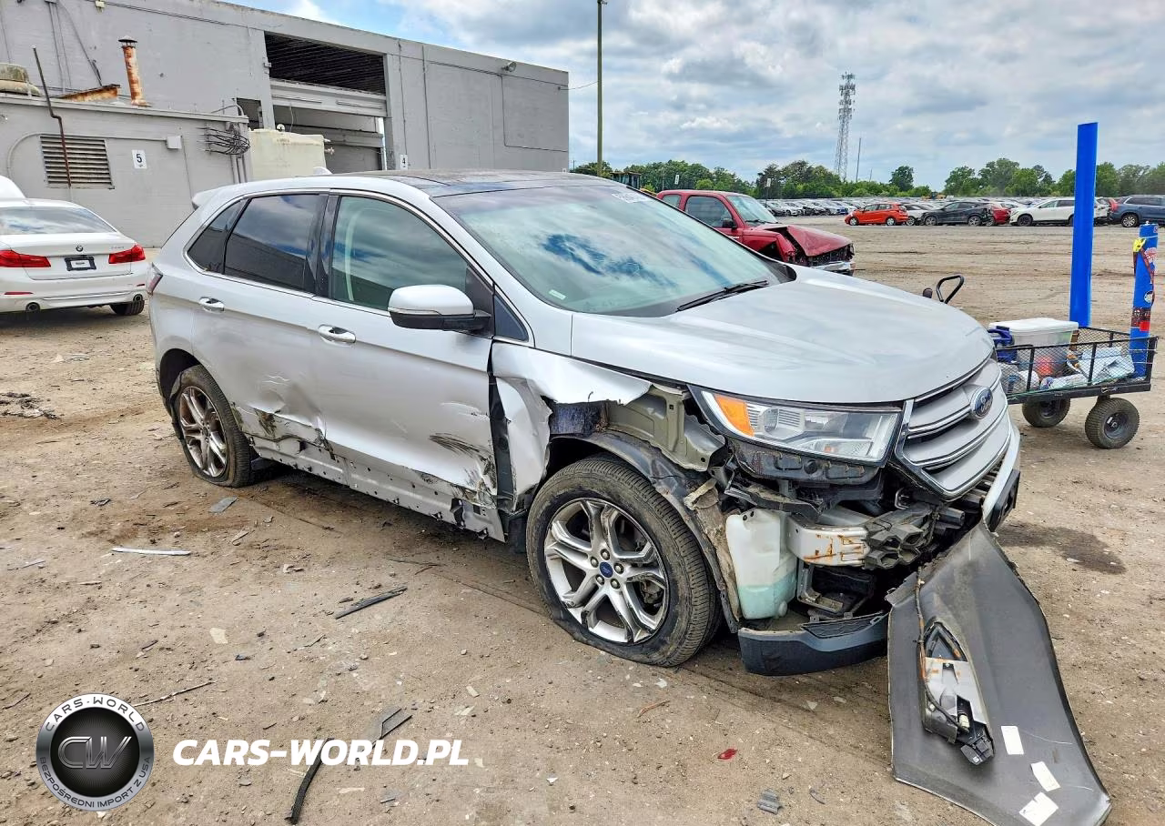 2017 Ford Edge Titanium VIN:2FMPK4K98HBC03459 - 4