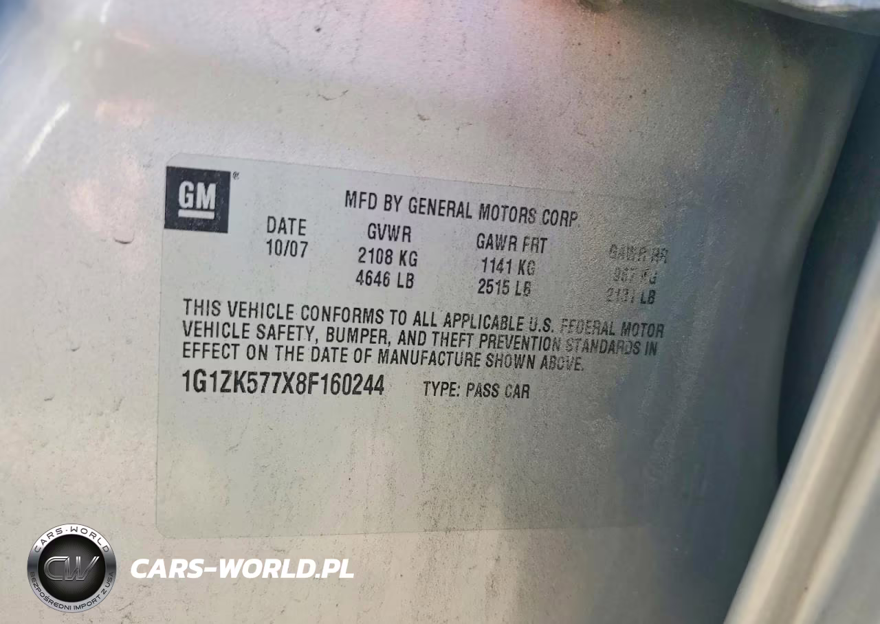 2008 Chevrolet Malibu Ltz VIN:1G1ZK577X8F160244 - 12
