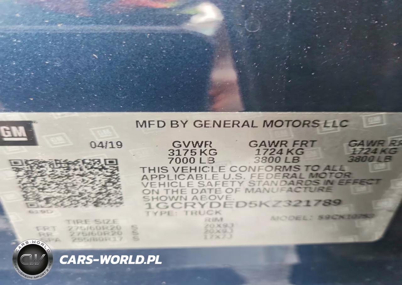 2019 Chevrolet Silverado K1500 Lt VIN:1GCRYDED5KZ321789 - 12