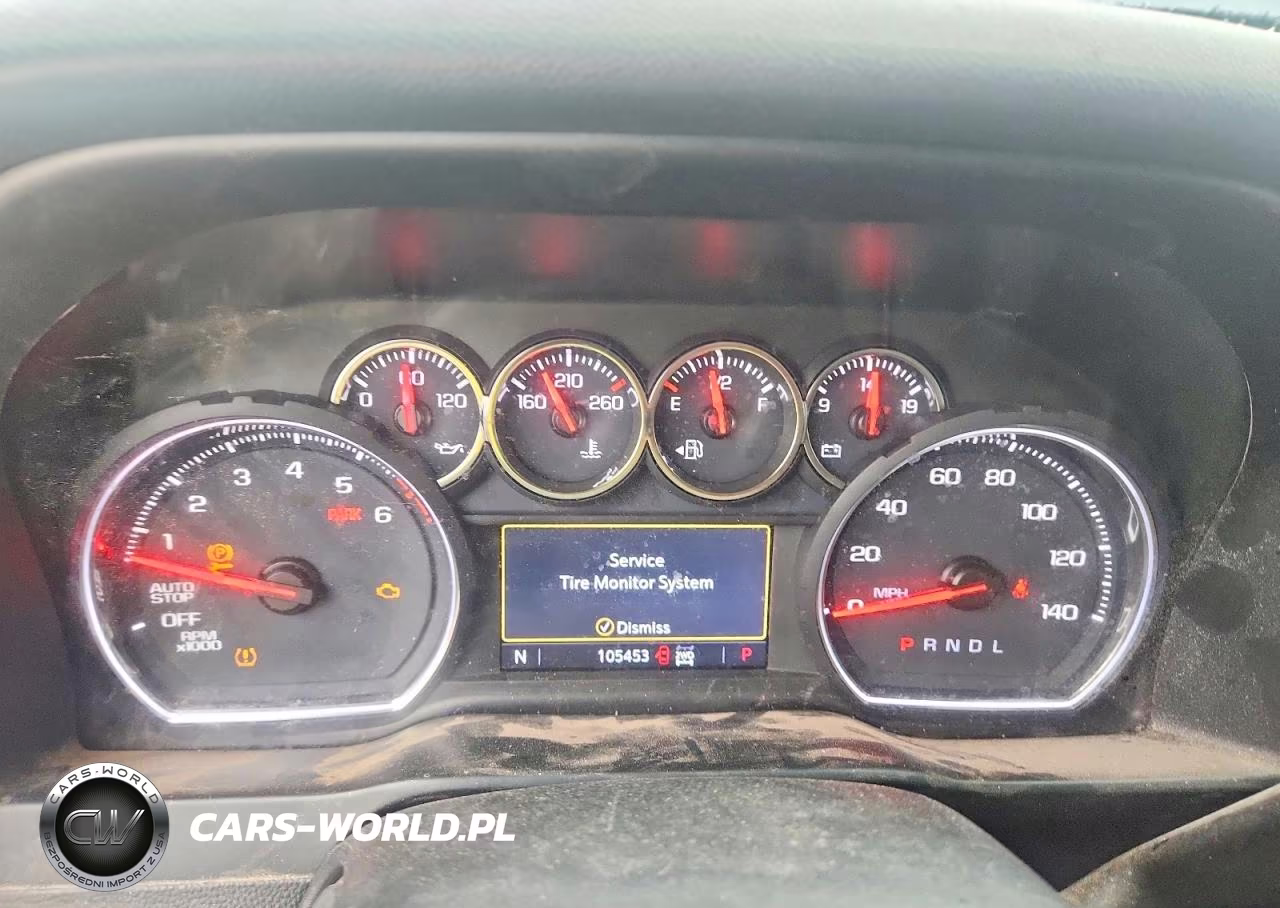 2019 Chevrolet Silverado K1500 Lt VIN:1GCRYDED5KZ321789 - 9